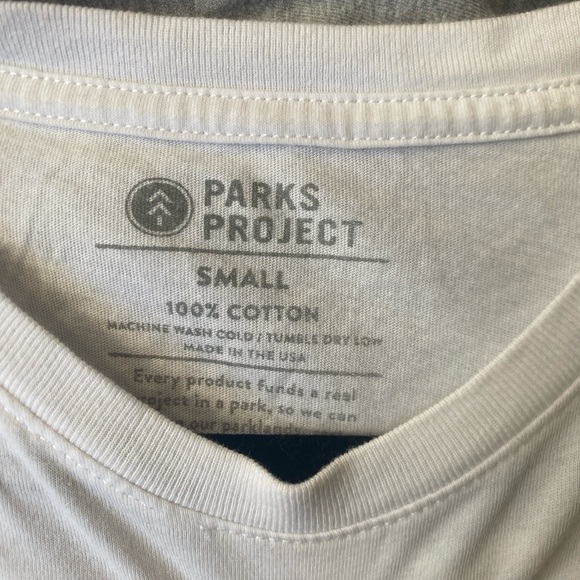 White National Parks Hotline T-Shirt small UNISEX - Picture 3 of 3